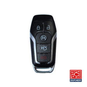 Ford - Carcasa 5 Botones T Lincoln Smart Key Shell con Logo