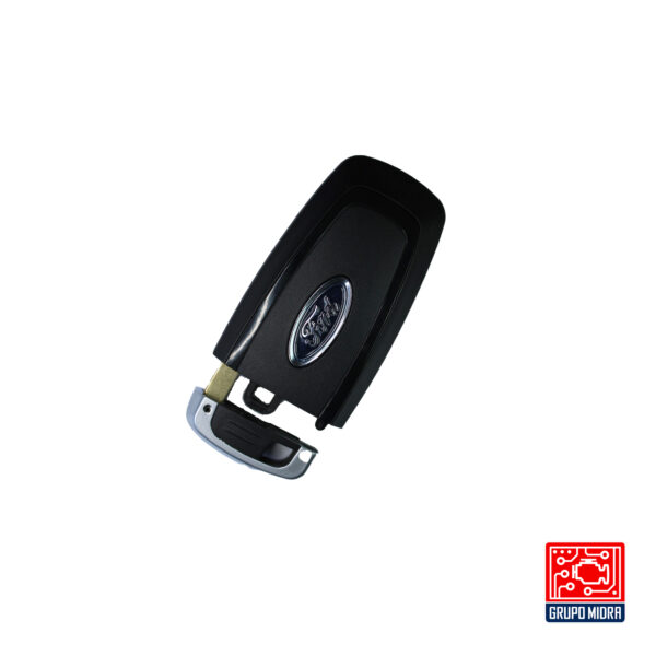 Ford - Carcasa de llave tipo tarjeta con hoja y 3 botones KS-48 - Image 4
