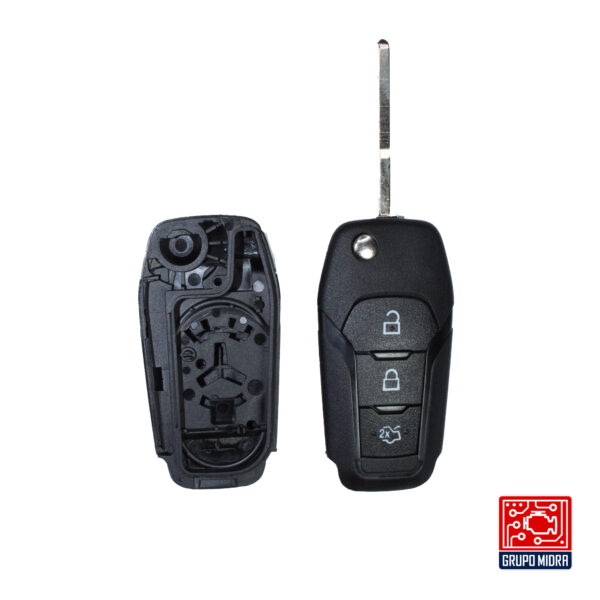 Ford-KS-36 – Carcasa Llave Tipo Flip de 3 Botones. - Image 3